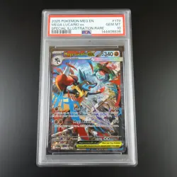PSA 10 Mega Lucario ex 179/132 Pokemon Mega Evolutions Graded Card - Image 1