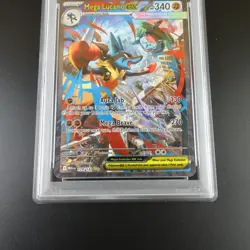 PSA 10 Mega Lucario ex 179/132 Pokemon Mega Evolutions Graded Card - Image 3