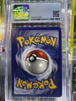 CGC 9 MINT Misty's Gyarados 2000 Gym Challenge 13/132 Holo Swirl! Pokemon psa - Image 3