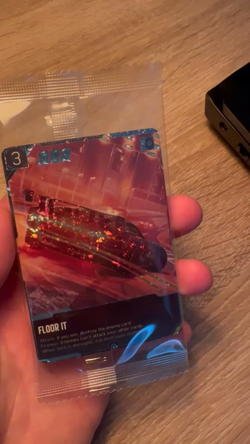 Cyberpunk TCG Floor It Sealed Promo Card - Image 2