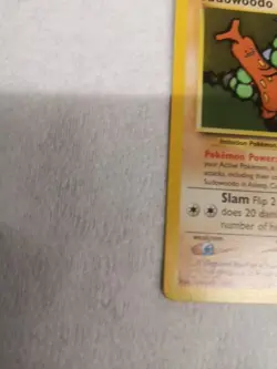 Pokemon TCG Neo Revelation Sudowoodo Rare Card #26/64 - Image 2