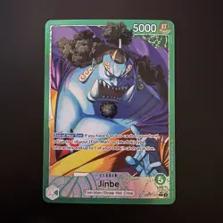 One Piece Card Game - Jinbe - OP11-021 - Leader - Alt Art (Parallel) - Image 1