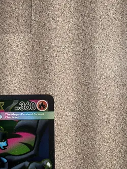 Mega Charizard X EX 109/094 Full Art Holo Dragon 360 HP Pokemon Card - Image 3