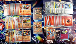 Pokemon TCG 139 Card Fire Type Mystery Box - Image 1