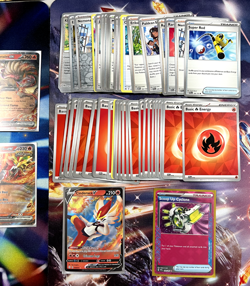 Pokemon TCG 139 Card Fire Type Mystery Box - Image 4