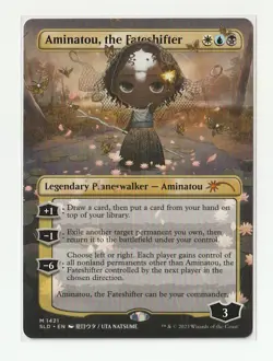 Aminatou, the Fateshifter (NM) #1421 L'il Walkers Secret Lair Magic card MTG - Image 2