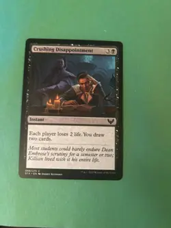 MTG Crushing Disappointment Strixhaven: School of Mages 068/275 Regular Common - Image 1