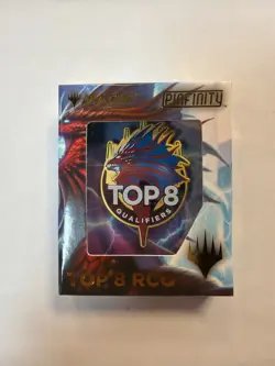 Magic The Gathering Pinfinity Top 8 RCQ Dragon AR Collectible Pin MTG Qualifier - Image 1