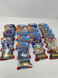 ⚡X19-Pokemon Sv08 Surging Sparks Sleeved Booster Pack New-Factory Sealed ⚡ - Image 1