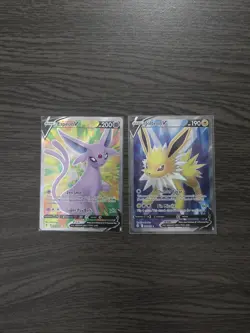 Pokemon TCG Evolving Skies Espeon & Jolteon V - Image 1