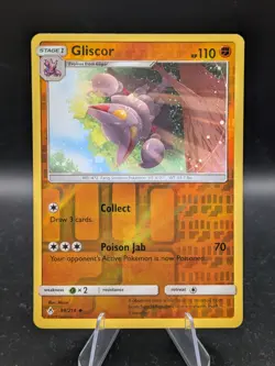 Pokemon Gliscor 99/214 Unbroken Bonds Uncommon Reverse Holo Near Mint - Image 1