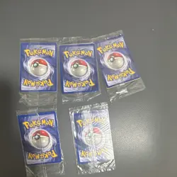 Pokemon TCG Warner Bros. Series 1 Promo Sealed Card Lot of 5 English 2000 - Image 2