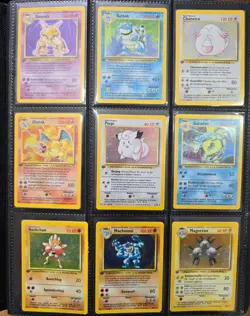 Pokemon Basis Set Deutsch 1. Edition Komplett Master Set 1st 102/102 Sammlung - Image 1
