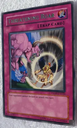 Yugioh 1x Threatening Roar (Green) DL09-EN020 Rare Near Mint Duelist League - Image 4