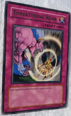 Yugioh 1x Threatening Roar (Green) DL09-EN020 Rare Near Mint Duelist League - Image 5