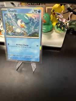 Quaxly 050/193 Sv02: Paldea Evolved Holo Pokemon TCG Free Ship - Image 5