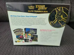 Pokemon TCG Crown Zenith ETB Elite Trainer Box Factory Sealed New 2023 English! - Image 3
