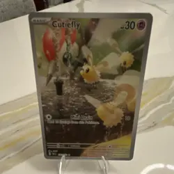 Pokemon TCG Cutiefly SV05: Temporal Forces Illustration Rare 30 HP 122/162 Eng - Image 1