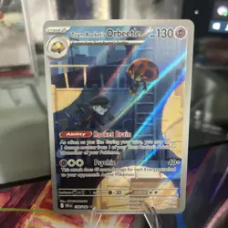Pokemon TCG Team Rockets Orbeetle 198/182 Illustration Rare Destined Rivals - Image 1
