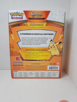 Pokemon Shining Legends Pikachu Pin Special Collection Box Factory Sealed - Image 2