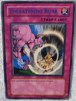 Yugioh 1x Threatening Roar (Blue) DL09-EN020 Rare Duelist League Near Mint - Image 3