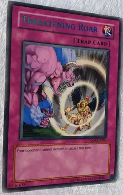 Yugioh 1x Threatening Roar (Blue) DL09-EN020 Rare Duelist League Near Mint - Image 4