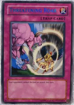 Yugioh 1x Threatening Roar (Blue) DL09-EN020 Rare Duelist League Near Mint - Image 5