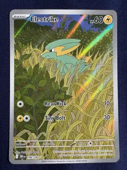 Pokemon TCG Electrike 196/182 Destined Rivals NM/M Condition - Image 1