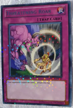 Yugioh 1x Threatening Roar DT03-EN047 Duel Terminal Rare Near Mint - Image 2