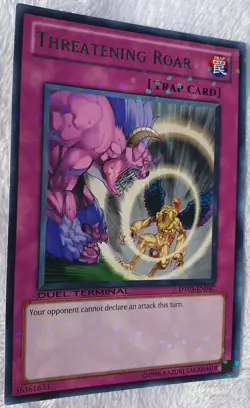Yugioh 1x Threatening Roar DT03-EN047 Duel Terminal Rare Near Mint - Image 4