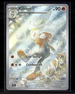 Pokemon 2024 Stellar Crown Raboot #147/142 - Image 1
