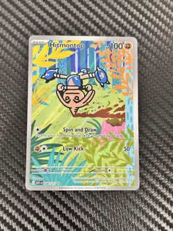 Pokemon Hitmontop Illustration Rare Full Art Holo 100 HP ASC 240/217 - Image 1
