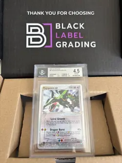 2003 Pokemon EX Dragon Rayquaza ex 97/97 Holo Rare BGS 4.5 VG-EX+ Graded PSA Alt - Image 2