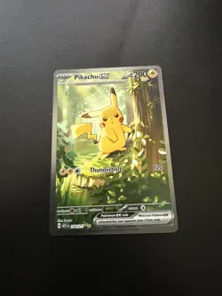 Pikachu EX 276/217- SIR - Ascended Heroes Pokemon TCG Near Mint Pack Fresh - Image 1