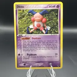 Pokemon TCG 2006 Ditto Mr. Mime 12/17 Pop Series 3 - Image 1