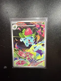 Pokemon TCG Ivysaur Mega Evolution #134/132 Illustration Rare, Mint Condition - Image 1