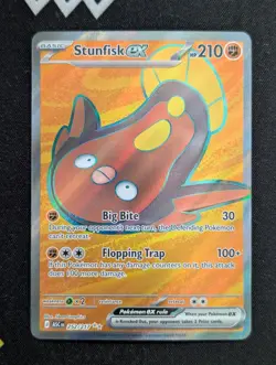 Stunfisk ex - 252/217 ME: Ascended Heroes Pokemon NM Holo - Image 1