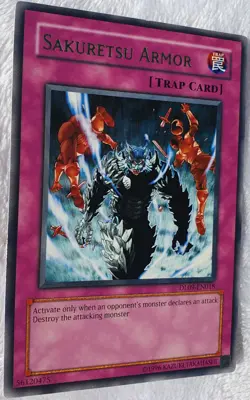 Yugioh 1x Sakuretsu Armor (Green) DL09-EN018 Green Rare Duelist League Near Mint - Image 5