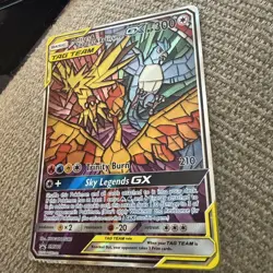 Moltres Zapdos Articuno SM210 Hidden Fates Black Star Promo Pokemon 2019 - Image 5