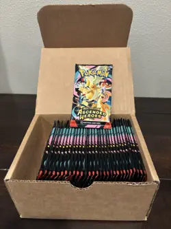 x30 Pack Lot Pokemon TCG Ascended Heroes Booster Packs SEALED NEW - Image 1
