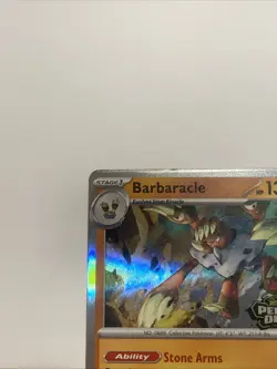 Barbaracle Stamped Pokemon Perfect Order Promo 065 NM - Image 2