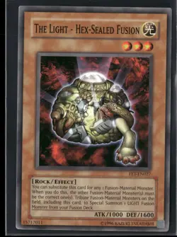 The Light - Hex-Sealed Fusion FET-EN027 Flaming Eternity Yu-Gi-Oh HP - Image 1