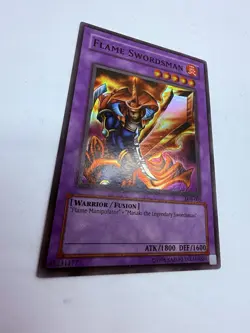 Yugioh Flame Swordsman LOB-003 The Legend of Blue Eyes White Dragon - Image 5