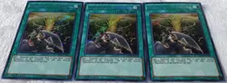 Yugioh 3x Banishment of the Darklords DESO-EN034 Secret Rare 1st Ed NM Playset - Image 2