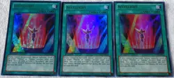 Yugioh 3x Accellight ZTIN-EN016 Ultra Rare 1st Edition NM Mega Tins Playset - Image 2