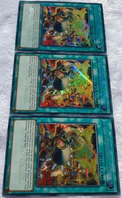 Yugioh 3x Fire Formation - Tenki SBCB-EN057 Secret Rare 1st Ed NM Playset Speed - Image 4