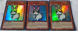 Yugioh 3x Rescue Rabbit CT09-EN015 Super Rare Limited Edition Near Mint Playset - Image 3