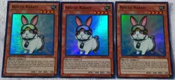 Yugioh 3x Rescue Rabbit CT09-EN015 Super Rare Limited Edition Near Mint Playset - Image 5