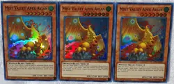 Yugioh 3x Most Valley Apex Avian SHVA-EN045 Super Rare 1st Ed Near Mint Playset - Image 3