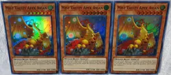 Yugioh 3x Most Valley Apex Avian SHVA-EN045 Super Rare 1st Ed Near Mint Playset - Image 5